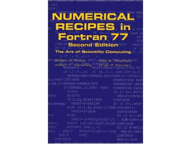 Numerical Recipes in FORTRAN 77 -The Art of Scientific Computing-2nd edition