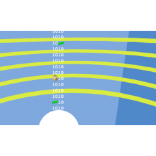پروژه پیاده سازی روش شبکه بولتزمن بر پایه روش اختلاف محدود بر روی دستگاه مختصات منحنی شکل جهت شبیه سازی جریان تراکم ناپذیر با استفاده از نرم افزار C