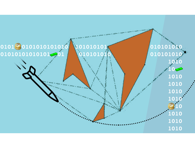 پروژه طراحی مسیر حرکت موشک کروز از بین موانع با استفاده از یک الگوریتم ابتکاری محور با استفاده از نرم افزار MATLAB 