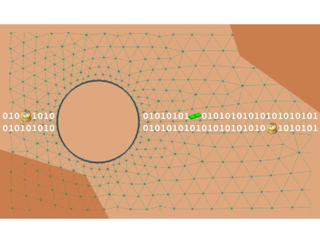 پروژه تبدیل ساختار داده ای سلول محور به ضلع محور (شبکه مثلثی) با استفاده از نرم افزار فرترن