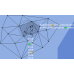پروژه تولید شبکه دو بعدی بی سازمان مثلثی به روش Bowyer-Watson با استفاده از نرم افزار فرترن 