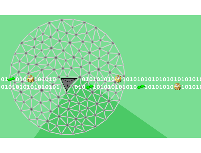 پروژه ریز کردن شبکه مثلثی با استفاده از روش لاسن و نقطه گذاری در مرکز مثلث با استفاده از نرم افزار فرترن