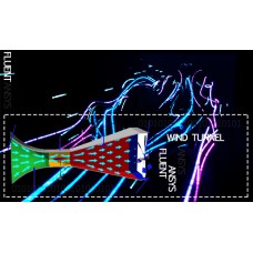 پروژه به دست آوردن ضخامت بهینه برای صفحه نازل تونل باد با استفاده از نرم افزار ANSYS, FLUENT و MATLAB