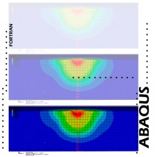 پروژه شبیه سازی رشد ترک سه بعدی با اعمال بارگذاری متغیر و شبیه سازی فرآیند شات پینینگ با ABAQUS و فرترن + فیلم