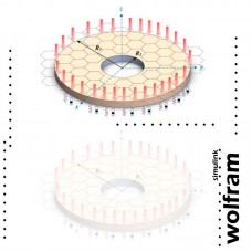 پروژه تحلیل ارتعاشی ورق‌های گرافن ویسکوالاستیک حلقوی با Wolfram Mathematica + فیلم
